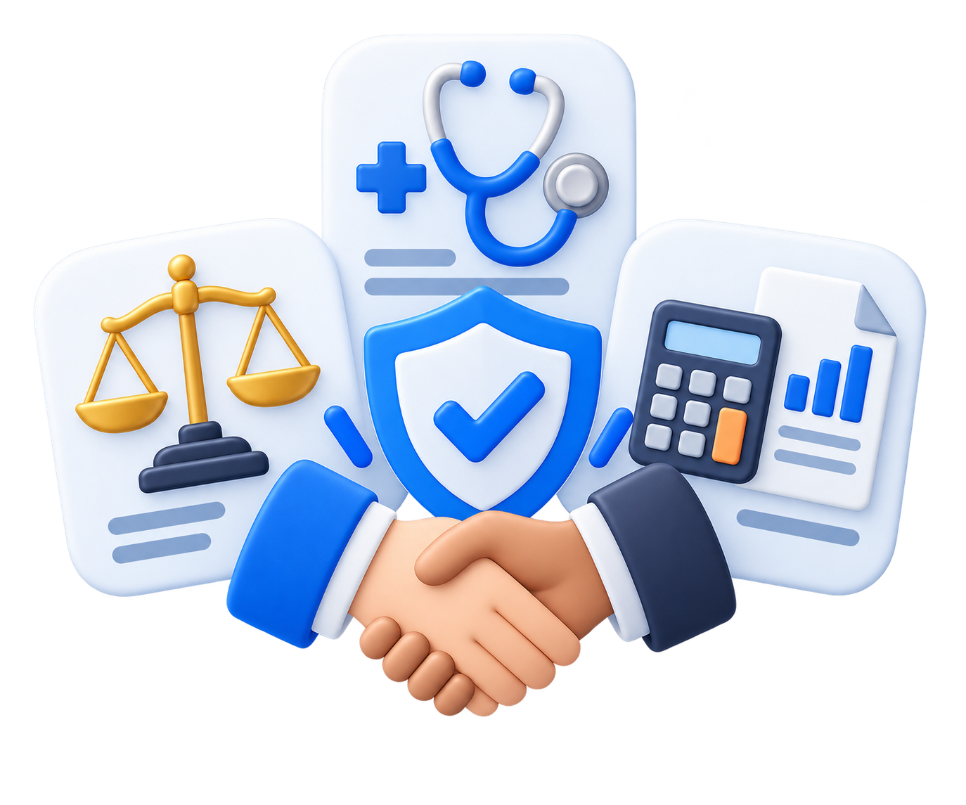 Professional Services Clinics, law, accounting. Trust before price.